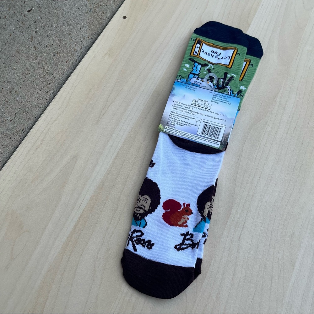 Bob Ross Socks - 2 Pairs - Picture 4 of 5